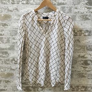 ✌🏻Plaid cotton blouse